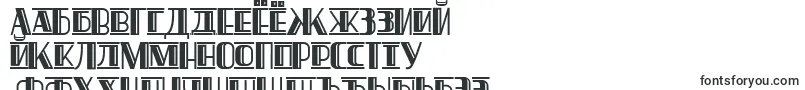 PretAPorterDeco-fontti – venäjän fontit
