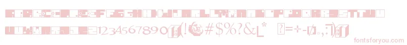 To64-Schriftart – Rosa Schriften