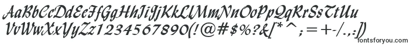 LyndaCursiveBold Font – Italic Fonts