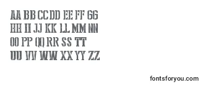 StencilStyleNew Font