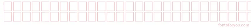 Шрифт ArrowseRegular – розовые шрифты на белом фоне