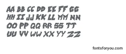 Review of the WreckingKrewItalic Font