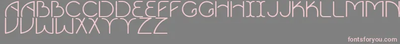 Vigor Font – Pink Fonts on Gray Background