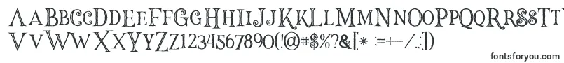 Halloweninline-fontti – Logofontit