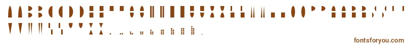 MoonblockRegular Font – Brown Fonts