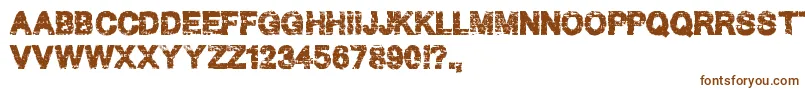 More about HardGrunge Font HardGrunge Font – Brown Fonts
