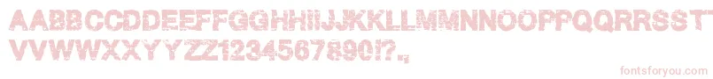 HardGrunge Font – Pink Fonts