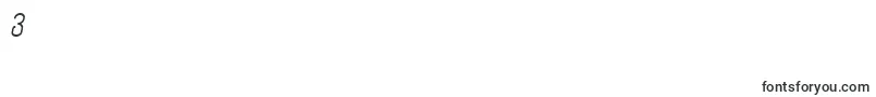 フォントRogabi – フォント数字3