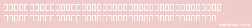 フォントMagedLf – ピンクの背景に白い文字