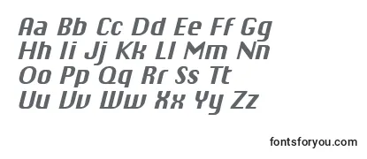 ChiqReducedBolditalic-fontti