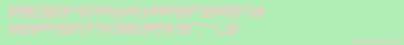 Swordtoothsuperital Font – Pink Fonts on Green Background