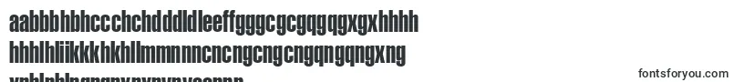 HelveticaLtExtraCompressed-fontti – zulun fontit