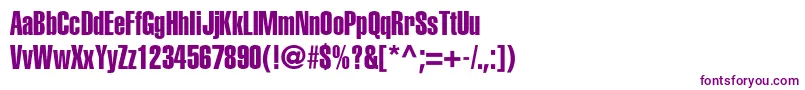 Lisätietoja HelveticaLtExtraCompressed-fontista HelveticaLtExtraCompressed-fontti – violetit fontit valkoisella taustalla