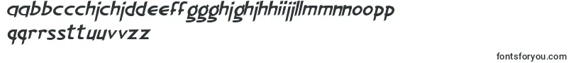 GorillaMilkshakeItalic-Schriftart – korsische Schriften