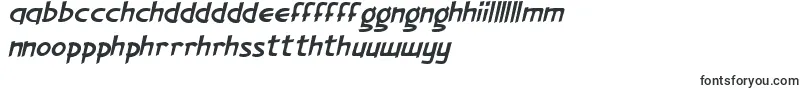 GorillaMilkshakeItalic Font – Welsh Fonts