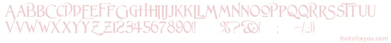 Lightfoot Font – Pink Fonts