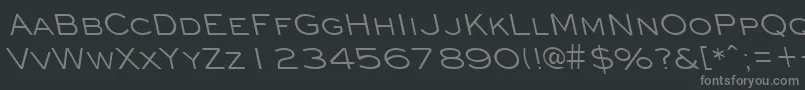 En savoir plus sur la police EyechartbackslantRegular Police EyechartbackslantRegular – polices grises sur fond noir