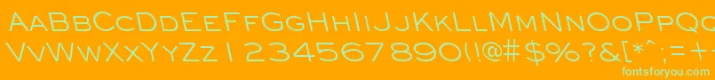 En savoir plus sur la police EyechartbackslantRegular Police EyechartbackslantRegular – polices vertes sur fond orange