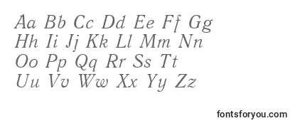 QuantantiquacItalic-fontti