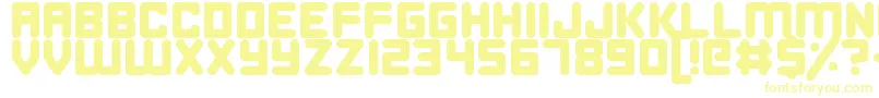 HappyBomb Font – Yellow Fonts