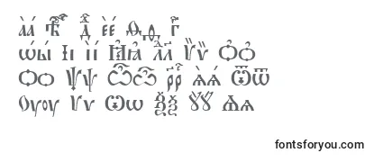 Обзор шрифта PochaevskIeucs