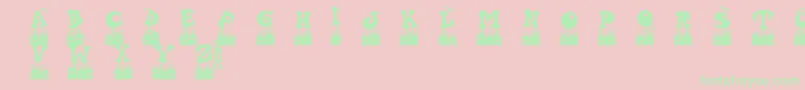 Подробнее о шрифте Halovendemo Шрифт Halovendemo – зелёные шрифты на розовом фоне