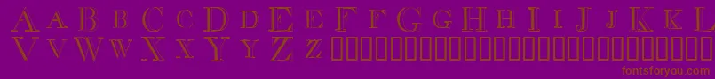 En savoir plus sur la police Decdiff Police Decdiff – polices brunes sur fond violet