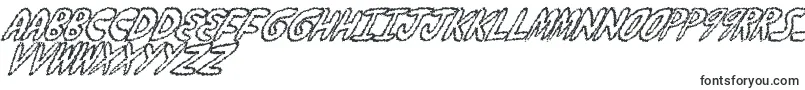 Шрифт YumernubFuzzy – английские шрифты
