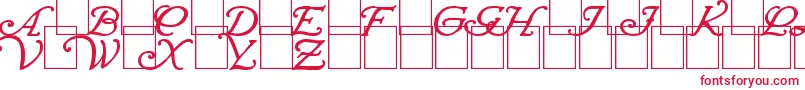 WrennInitialsBold Font – Red Fonts