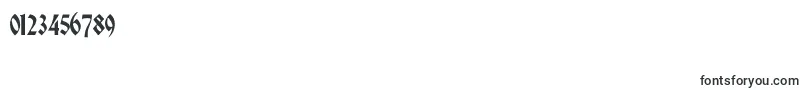 Weitere Informationen zur Romvelc-Schriftart Romvelc-Schriftart – Schriften für Zahlen und Nummern