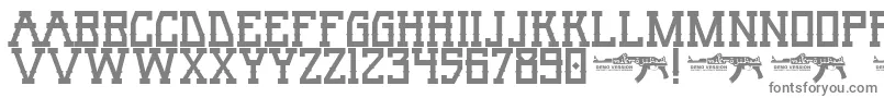 UmarRage-Schriftart – Graue Schriften