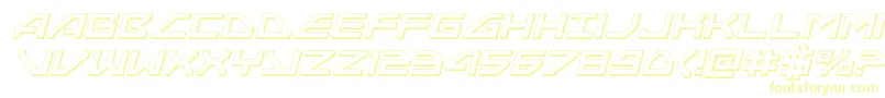Neonavy3Dital Font – Yellow Fonts