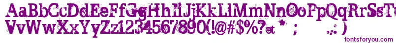 BrokenGhost Font – Purple Fonts