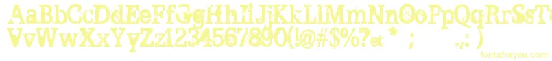 BrokenGhost Font – Yellow Fonts