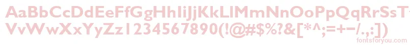 GalsBold-Schriftart – Rosa Schriften