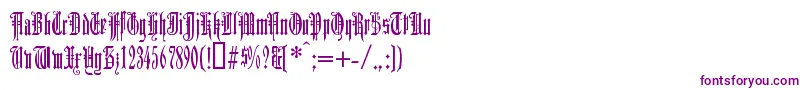 Duerg Font – Purple Fonts