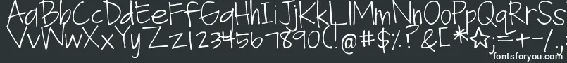 DjbFanGirl Font – White Fonts