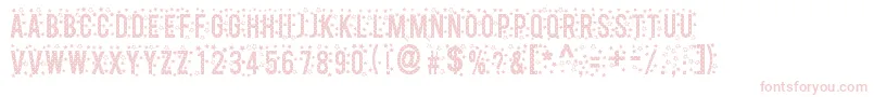 StarsTfb Font – Pink Fonts on White Background
