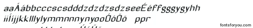 Zyphyteoblique-fontti – unkarilaiset fontit