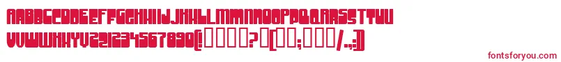 GrooveMachineUprightBold Font – Red Fonts