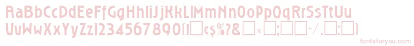 Więcej informacji o czcionce DgRoslyngothic Czcionka DgRoslyngothic – różowe czcionki