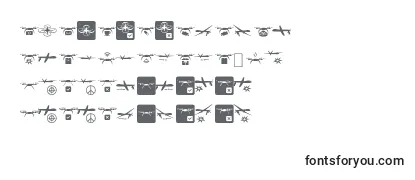 Droneattack-fontti