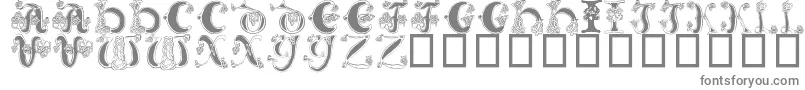 Weitere Informationen zur CelticKnot-Schriftart CelticKnot-Schriftart – Graue Schriften auf weißem Hintergrund