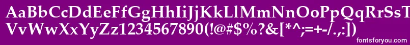 フォントPalatinoLinotypeРџРѕР»СѓР¶РёСЂРЅС‹Р№ – 紫の背景に白い文字