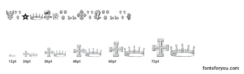 HeraldicDevices Font Sizes
