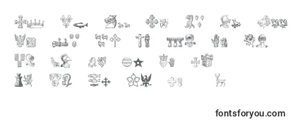 HeraldicDevices Font