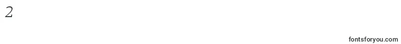 Fonte PfagoraslabproLightitalic – fontes números 2