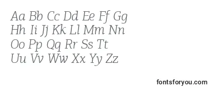 PfagoraslabproLightitalic-fontti