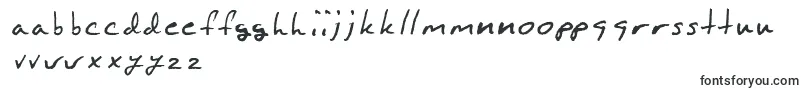 BlakemanhandRegular-fontti – englantilaiset fontit