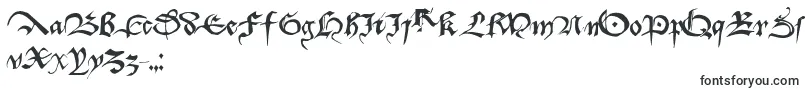 Dufay-fontti – Goottilaiset fontit